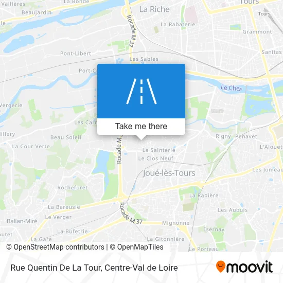 Rue Quentin De La Tour map