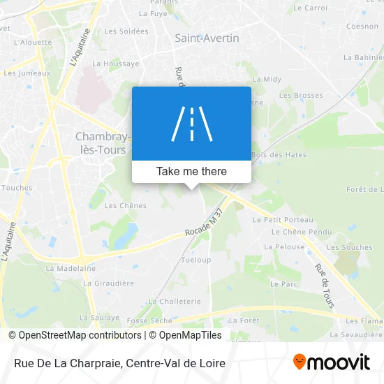 Rue De La Charpraie map