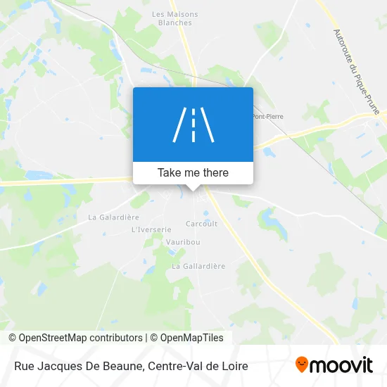 Rue Jacques De Beaune map