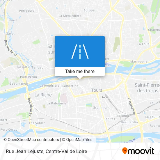 Rue Jean Lejuste map