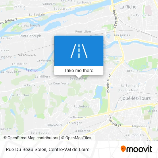 Rue Du Beau Soleil map