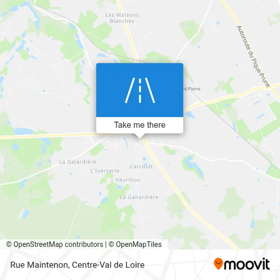 Rue Maintenon map
