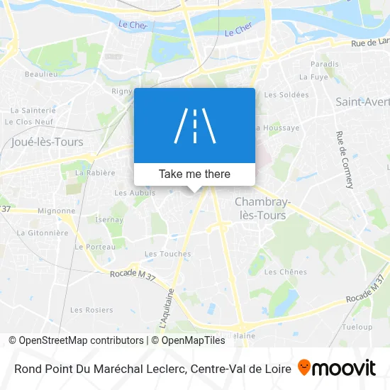 Rond Point Du Maréchal Leclerc map
