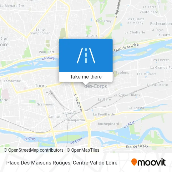 Place Des Maisons Rouges map