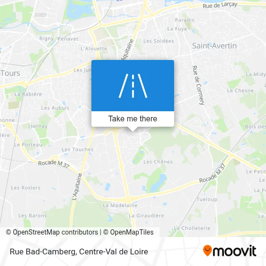 Rue Bad-Camberg map