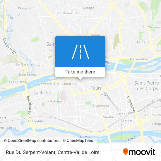 Rue Du Serpent-Volant map