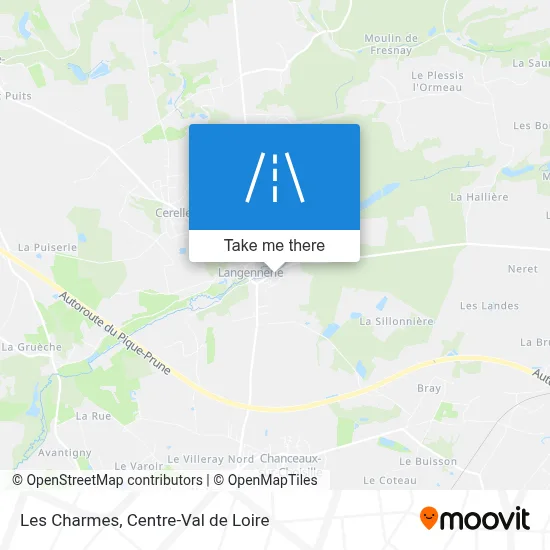 Les Charmes map