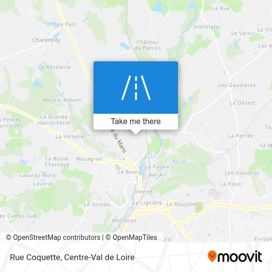 Rue Coquette map
