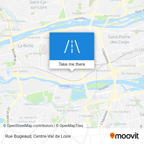 Rue Bugeaud map