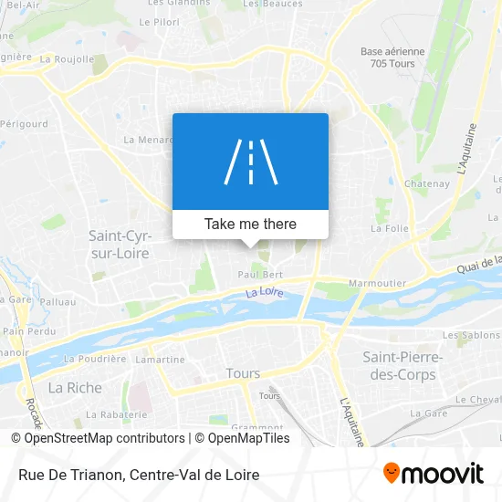 Rue De Trianon map