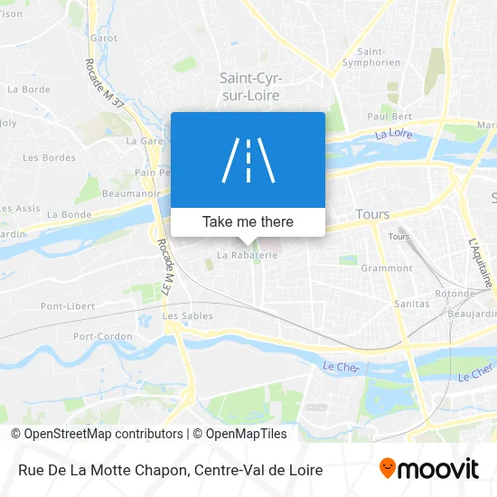 Rue De La Motte Chapon map