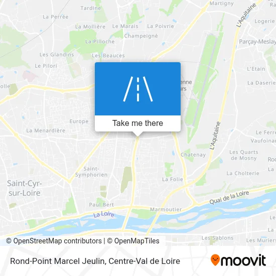 Rond-Point Marcel Jeulin map