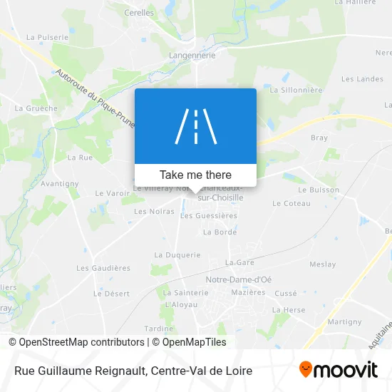 Rue Guillaume Reignault map