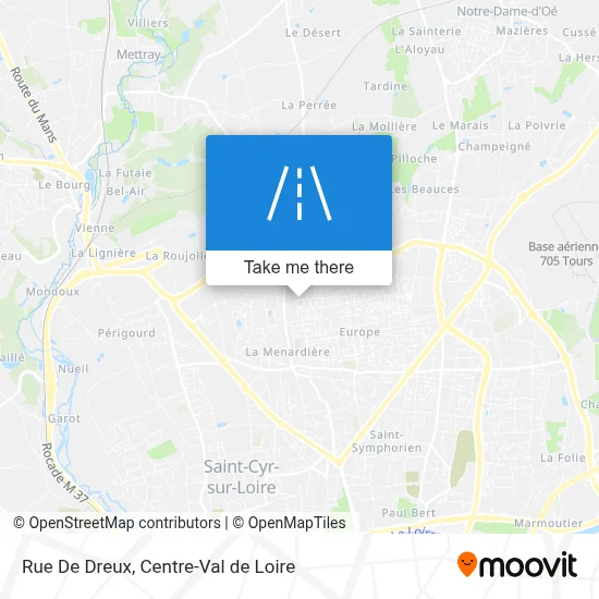 Rue De Dreux map