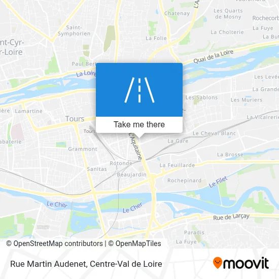 Rue Martin Audenet map