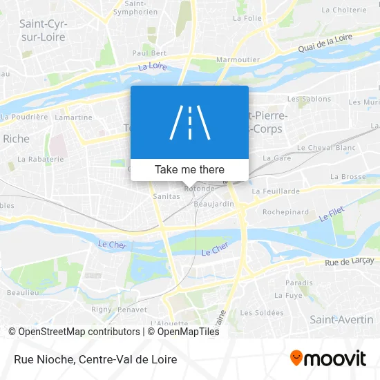 Rue Nioche map