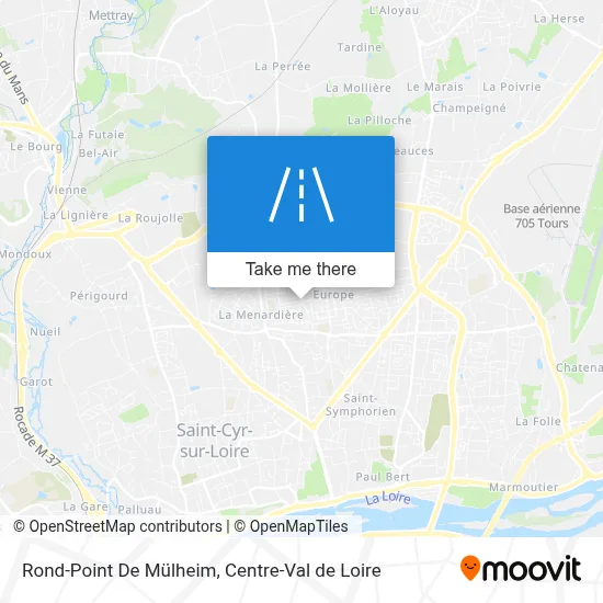 Rond-Point De Mülheim map