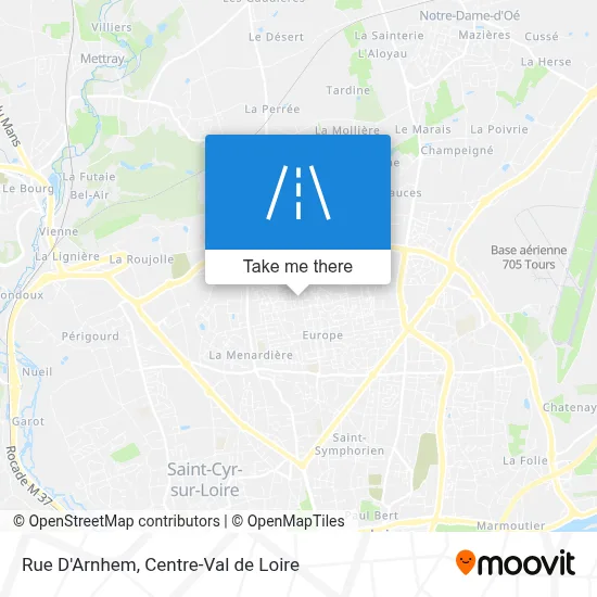 Rue D'Arnhem map