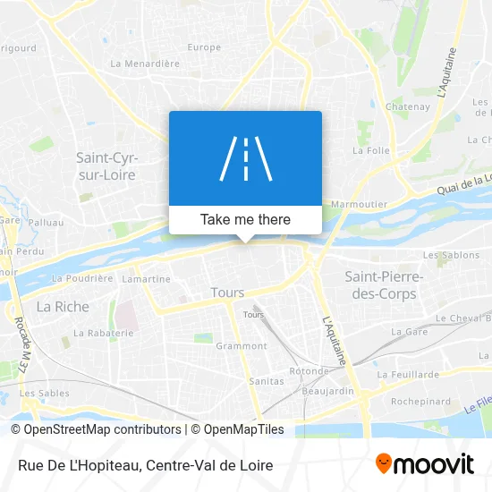 Rue De L'Hopiteau map