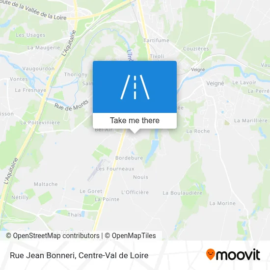 Rue Jean Bonneri map