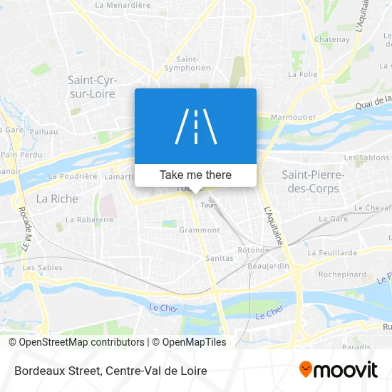 Rue De Bordeaux map