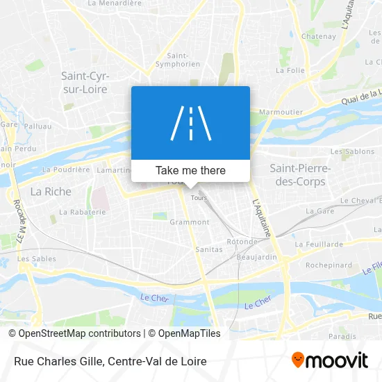 Rue Charles Gille map