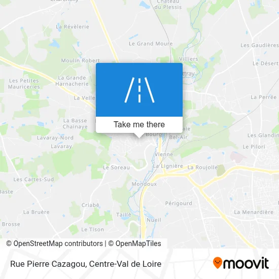 Rue Pierre Cazagou map