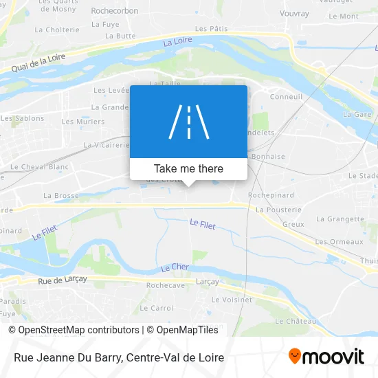 Rue Jeanne Du Barry map