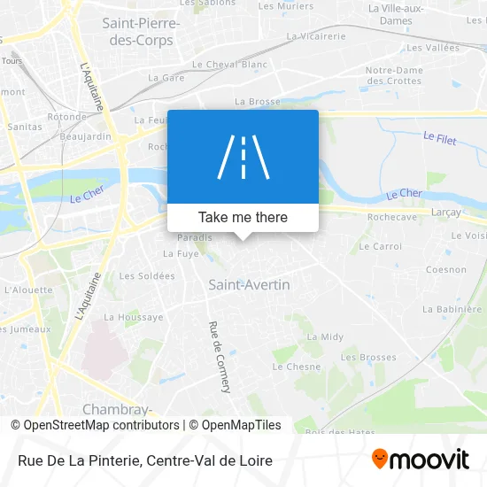 Rue De La Pinterie map