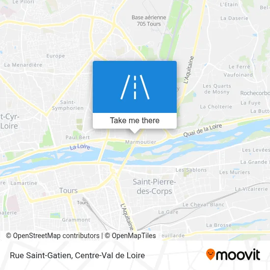 Rue Saint-Gatien map
