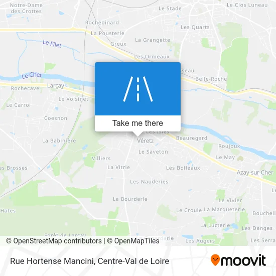 Rue Hortense Mancini map