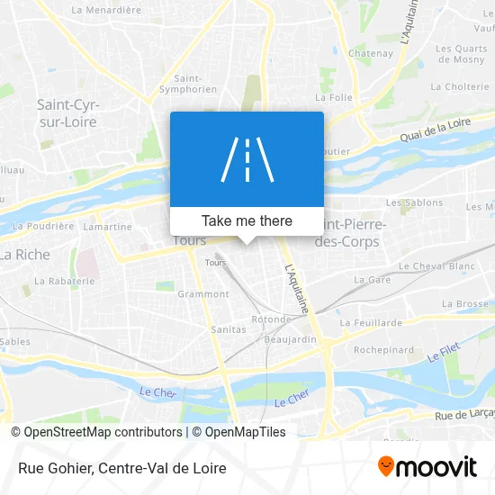 Rue Gohier map