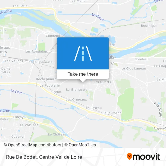 Rue De Bodet map
