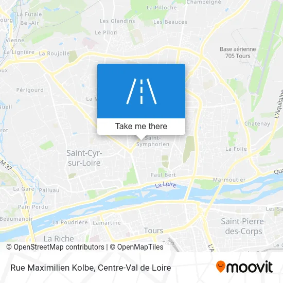 Rue Maximilien Kolbe map