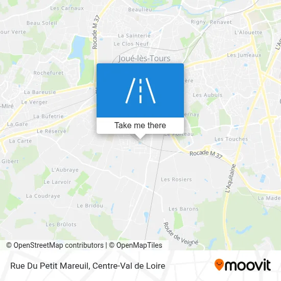 Rue Du Petit Mareuil map