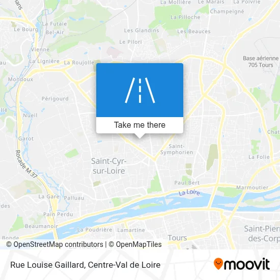 Rue Louise Gaillard map