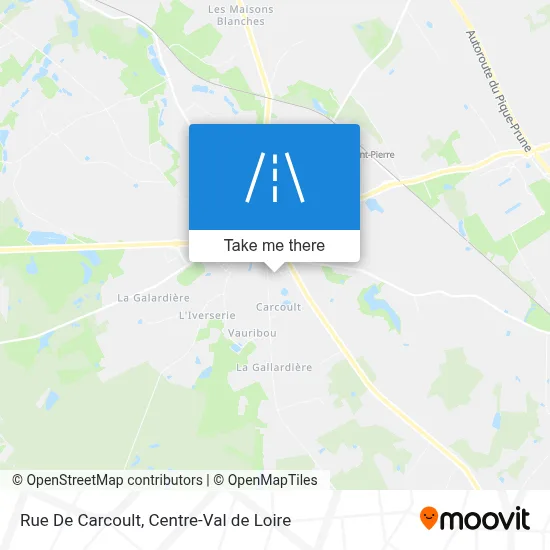 Rue De Carcoult map
