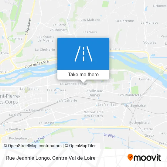 Rue Jeannie Longo map