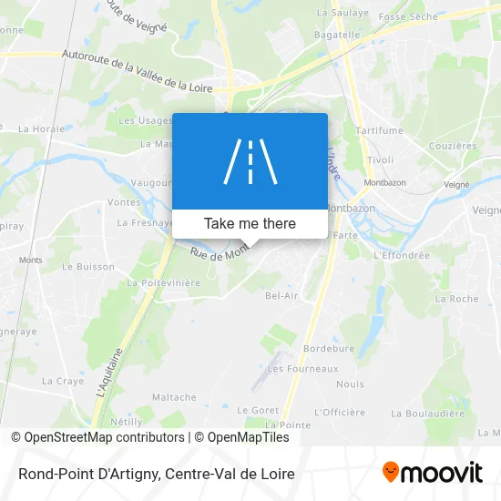 Rond-Point D'Artigny map