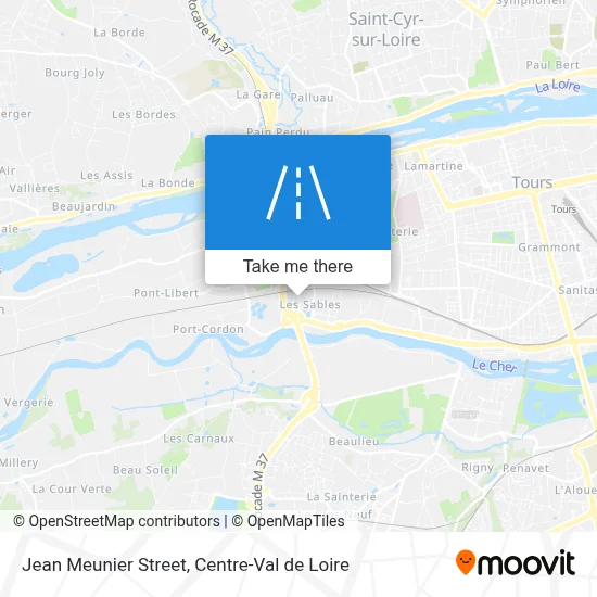 Rue Jean Meunier map