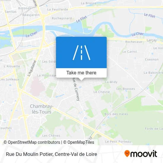 Rue Du Moulin Potier map