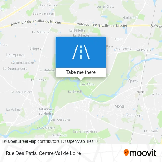 Rue Des Patis map