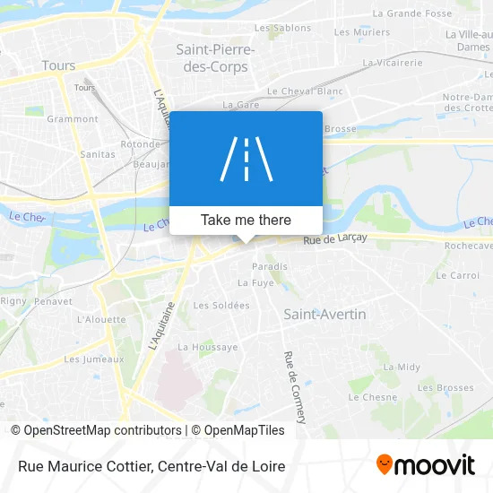Rue Maurice Cottier map