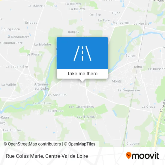 Rue Colas Marie map