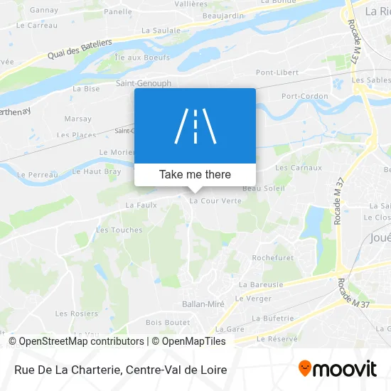 Rue De La Charterie map