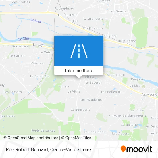 Rue Robert Bernard map