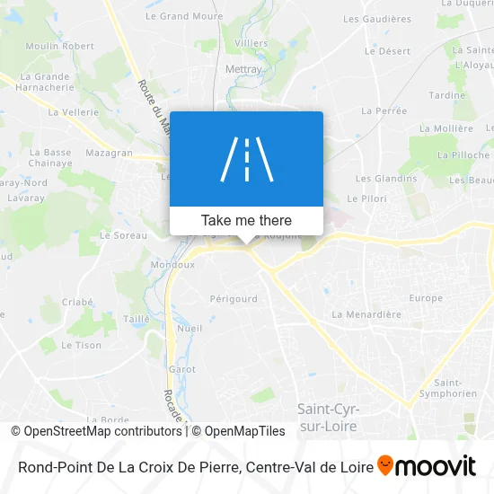 Rond-Point De La Croix De Pierre map