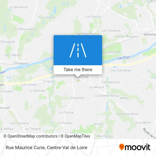 Rue Maurice Curie map