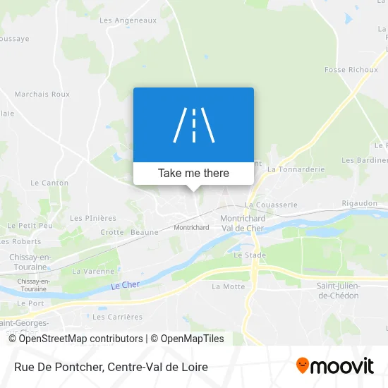 Rue De Pontcher map