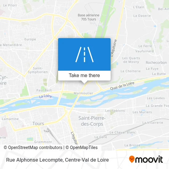 Rue Alphonse Lecompte map